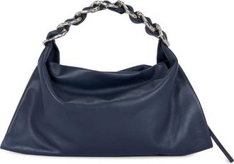 Burberry Small Swan Leather Shoulder Bag