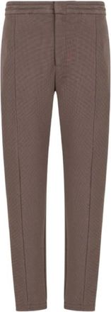 Emporio Armani Waffle Jersey Travel Essentials Trousers, Size Large