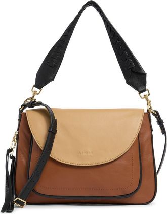 Aim&eacute;e Ripley Convertible Crossbody Bag in Oak Colorblock at Nordstrom Rack