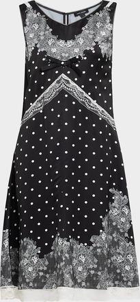 Marc Jacobs Trompe LOeil Slip Midi Dress