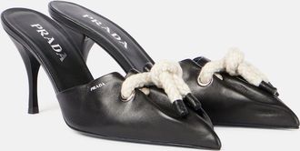 Prada Mules in pelle
