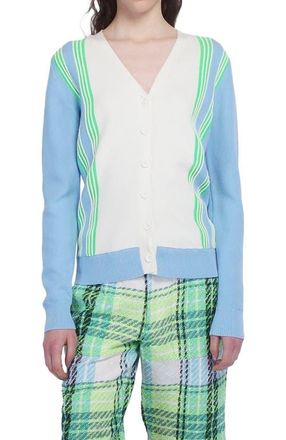 Anna Sui Amalfi Knits Cardigan in Baby Blue Multi at Nordstrom, Size X-Small