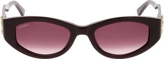 Cartier Zonnebril - unisex - Accessoires - Rood - Maat: ONE Size