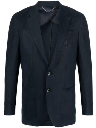Billionaire Boys Club Blazer met geborduurd logo - Blauw