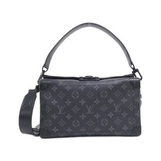 Louis Vuitton Black Coated Canvas Shoulder Bag (Pre-Owned)