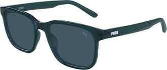 Puma PU0527S 004 Mens Sunglasses Blue Size 55