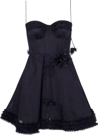 Zimmermann Luna Ruffle Mini Dress