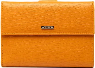 Gucci Orange Yellow Leather Wallet (Bi-Fold) (Pre-Owned)