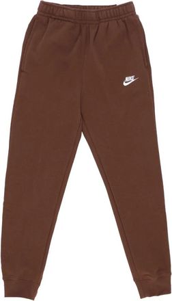 Nike Club Jogger Sweatshirt Trainingsbroek Cacao - Heren - Trainingsbroeken - Bruin - XL - Katoen - Fitness