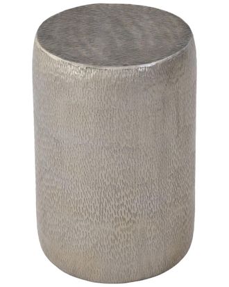 Butler Butler Specialty Company Sahara 12In Round Stainless Steel End Table