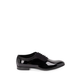 Dolce & Gabbana Patent-leather Lace-up Shoes