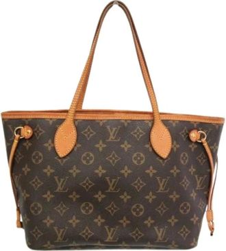 Louis Vuitton Pre-owned Tote Bags, female, Brown, Size: ONE SIZE Pre-owned Neverfull PM Tote Bag