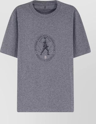 Brunello Cucinelli printed cotton t-shirt
