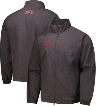 Jordan Brand Mens Jordan Brand Gray Chicago Bulls Courtside Statement Edition Jumpman Jam Full-Zip Jacket at Nordstrom, Size Xx-Large