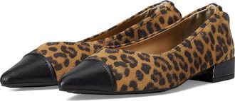 Donald J Pliner Ladonna Womens Flat Shoes Leopard : 6.5 M, Leather/Nappa