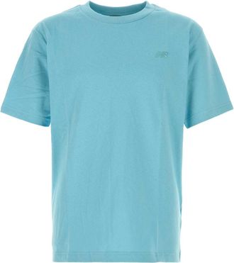 New Balance Turquoise Cotton T Shirt