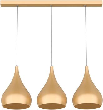 Lumicom Calice L&aacute;mpara De Techo Lineal X3 Monocolor Mate