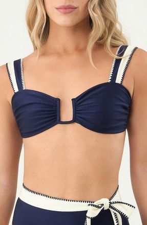 Boamar Chloe Bikini Top in Blue at Nordstrom, Size X-Large