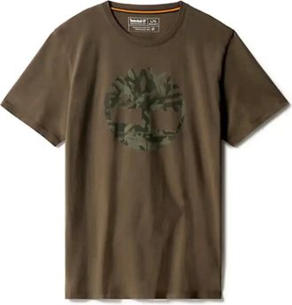 Timberland Hombre, Camisetas, Verde, Talla: S