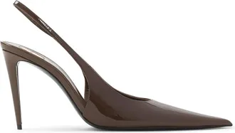 Saint Laurent Pumps, female, Brown, Size: 8 1/2 US Guermantes Pumps