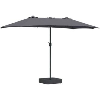 vidaXL Parasol De Jard&iacute;n Antracita 385 X 209 X 244 Cm Tela Vidaxl