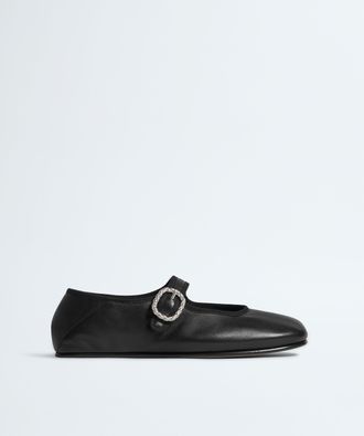 Bottega Veneta Ballerine Mary-Jane Veneziana - Nero - Donna - 36