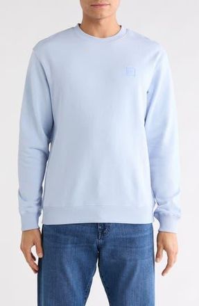 Scotch & Soda Regular Fit Cotton Sweatshirt in Medium Blue at Nordstrom Rack, Size Xx-Large