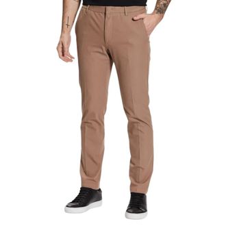 HUGO BOSS Heren, Broeken, Bruin, Maat: 3XL Katoen