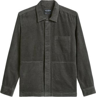 Marc O'Polo Overshirt - Heren - Zomerjassen - Grijs - L - Katoen - Jassen