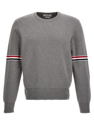 Thom Browne Gray Cotton Mens Cardigan