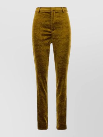 Gucci chenille skinny trousers