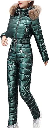 Generic Ski Suit Women Tall, Ski Suits for Women UK, Womens Ski Suit Waterproof Windproof Winter Warm Snowsuit Outdoor Sports Jackets Waterproof Jacket Outdoo