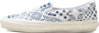 Vans x KITH Azulejo Tile sneakers - men - Fabric/Fabric/Rubber - 9 - White