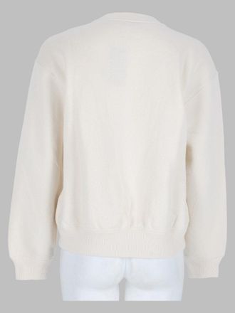 Polo Ralph Lauren Logo-Printed Cotton Blend Sweatshirt - White