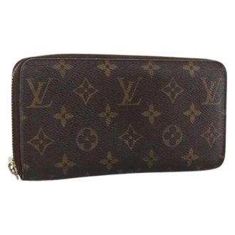 Louis Vuitton Pre-owned Wallets, female, Brown, Size: ONE SIZE Pre-owned Monogram Long Wallet