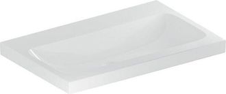 Keramag Keramag - Lavabo Geberit Icon Light, 75 Cm X 48 Cm, Sin Agujero Para Grifo