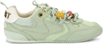 Kurt Geiger Kurt Bead Slim Runner Sneaker in Light/pastel Green at Nordstrom, Size 9.5