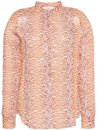 Forte_Forte Blusa con stampa - Arancione