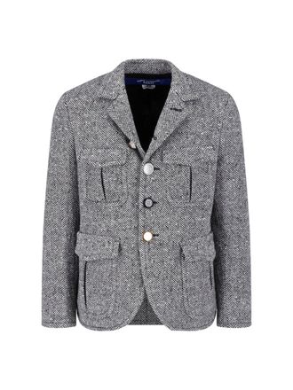 Junya Watanabe Blazer Monopetto In Lana