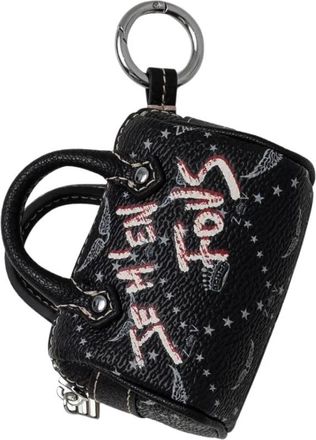 Zadig&Voltaire Sunny Micro Sleutelhanger - Dames - Sleutelhangers & Tashangers - Zwart - ONE Size - Leer - Accessoires