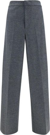 Jil Sander Broeken, Heren, Grijs, S, Klassieke Grijze Maatwerk Broek