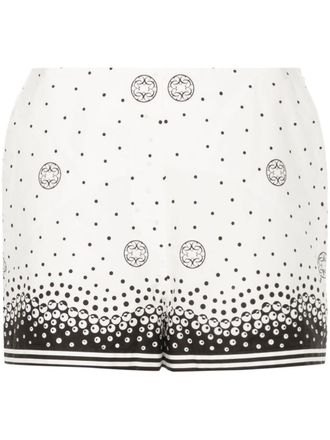 Elie Saab Printed Shorts
