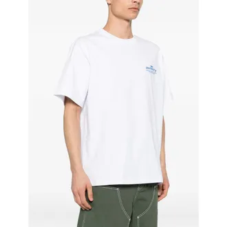 Awake NY Logo-Printed Cotton T-Shirt - White