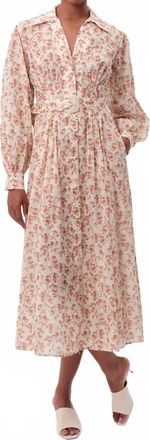 Exquise Womens Katie Dress In Beige