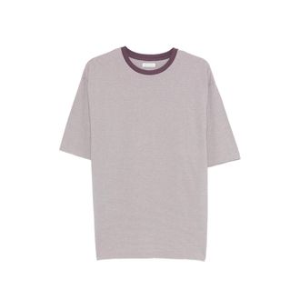 Kaptain Sunshine Striped Crew-neck T-shirt