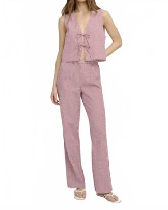 Favorite Daughter Invisible Strings Top In Raspberry