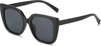 Generic Large Frame Mens Sports Sunglasses Womens Outdoor Vacation Decorative Sun Glasses(Black)