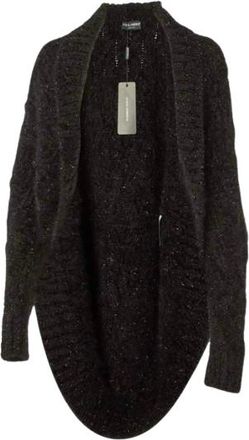Dolce & Gabbana Heavy Knit Shimmery Wool Cardigan Size S