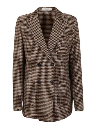 Massimo Alba Patterned wool blazer jacket