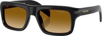 Prada Sunglasses, unisex, Black, Size: 54 MM Prd11S Sunglasses